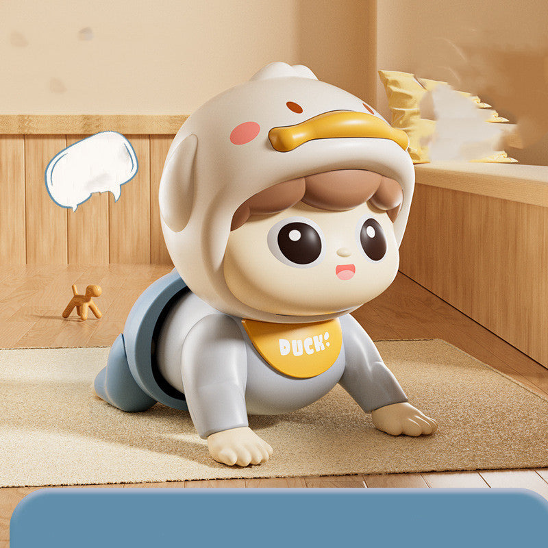 Baby’s First Crawl Pal: Interactive Cartoon Learning Toy