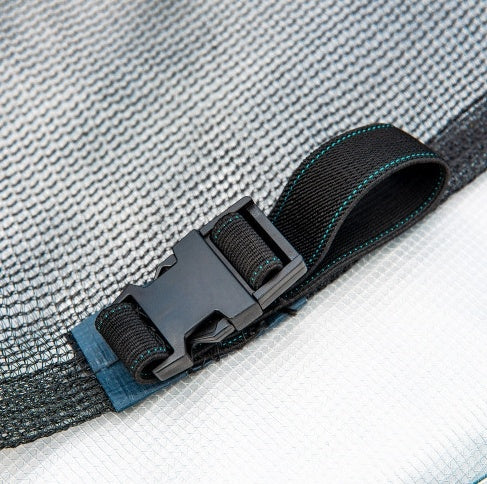 Jump & Dunk Trampoline: Fun for Kids and Adults with Basketball Hoop with Safety Net