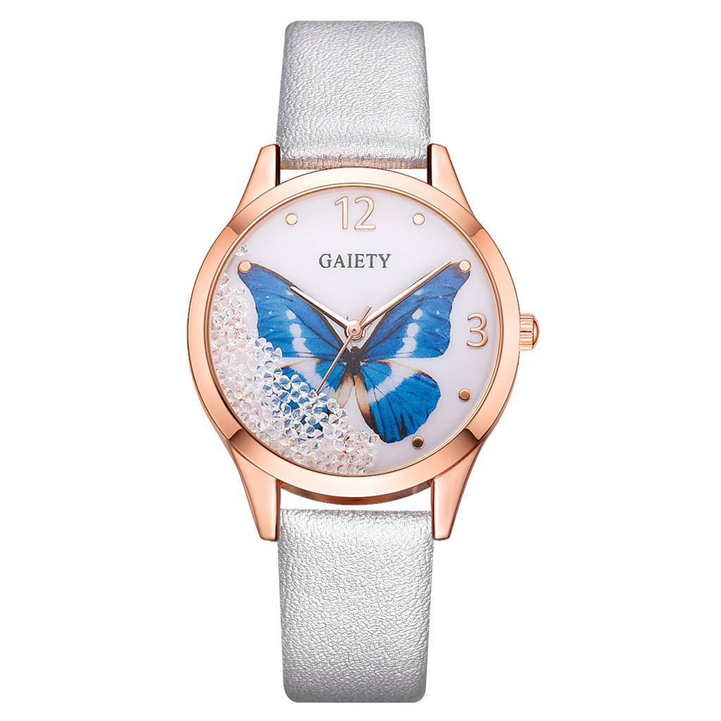 Fashionable Quartz Watch: Stunning Rhinestone Butterfly for Any Occasion