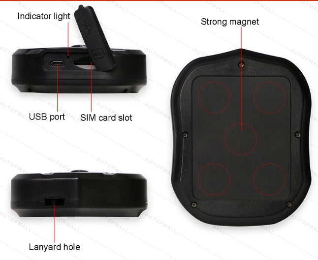5000mAh Tracker Locator: Powerful Battery for Reliable Tracking