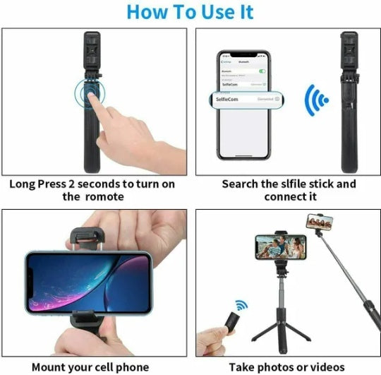 Ultimate Selfie Stick Tripod: Capture Perfect Moments Anywhere!