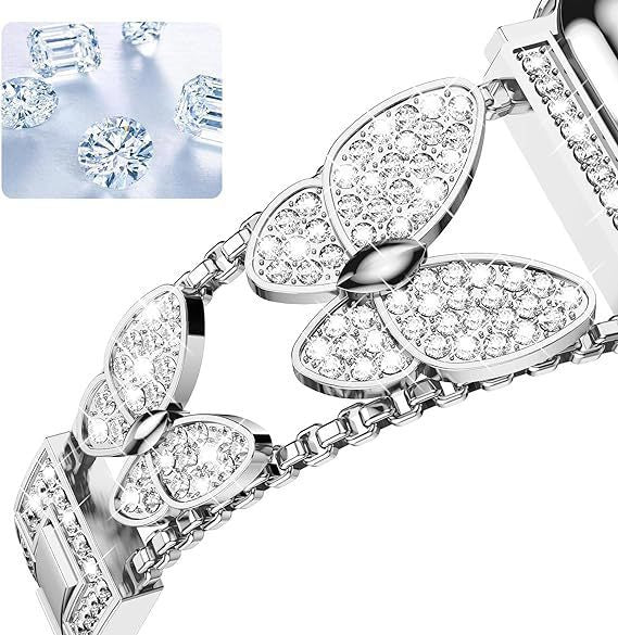Elegant Timepiece Upgrade: Stylish Butterfly Watch Strap
