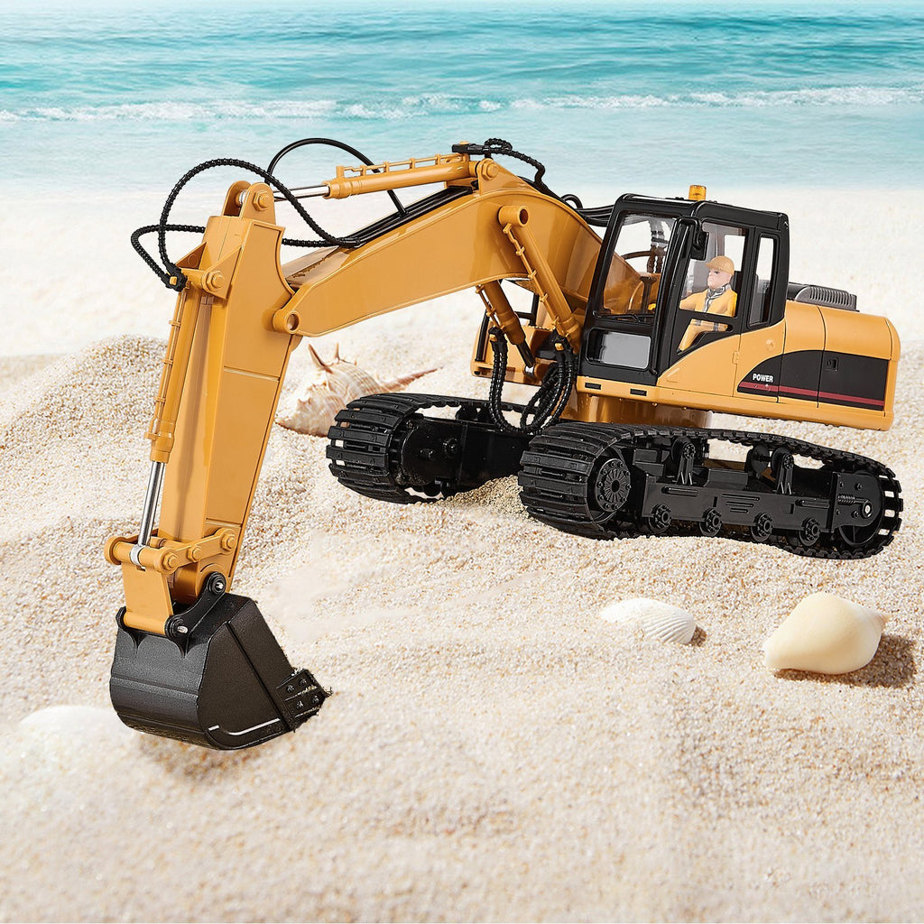Interactive Digging Adventure: RC Excavator Toy for Kids