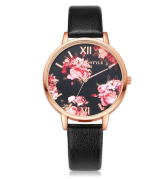 Elegant Rose Gold Watch: Fashionable Quartz Timepiece with Heart Design for Women