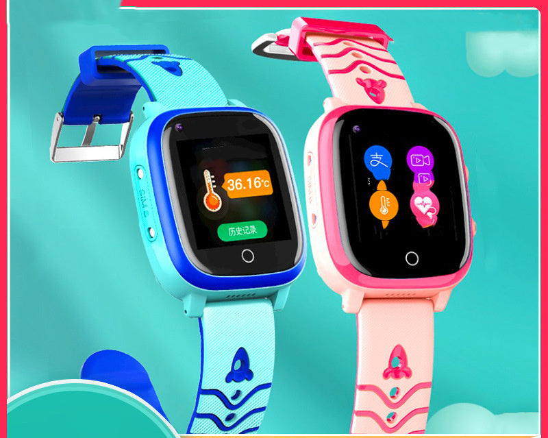 Smart Waterproof Kids Watch: Stay Connected with Video Calls and GPS Tracking