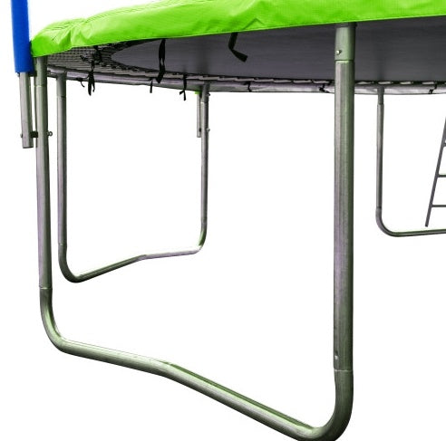 Jump & Dunk Trampoline: Fun for Kids and Adults with Basketball Hoop with Safety Net