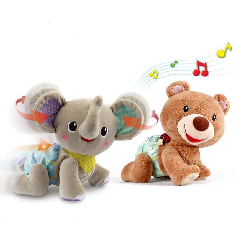 Baby's First Crawl Companion: Interactive Boo Bear Toy
