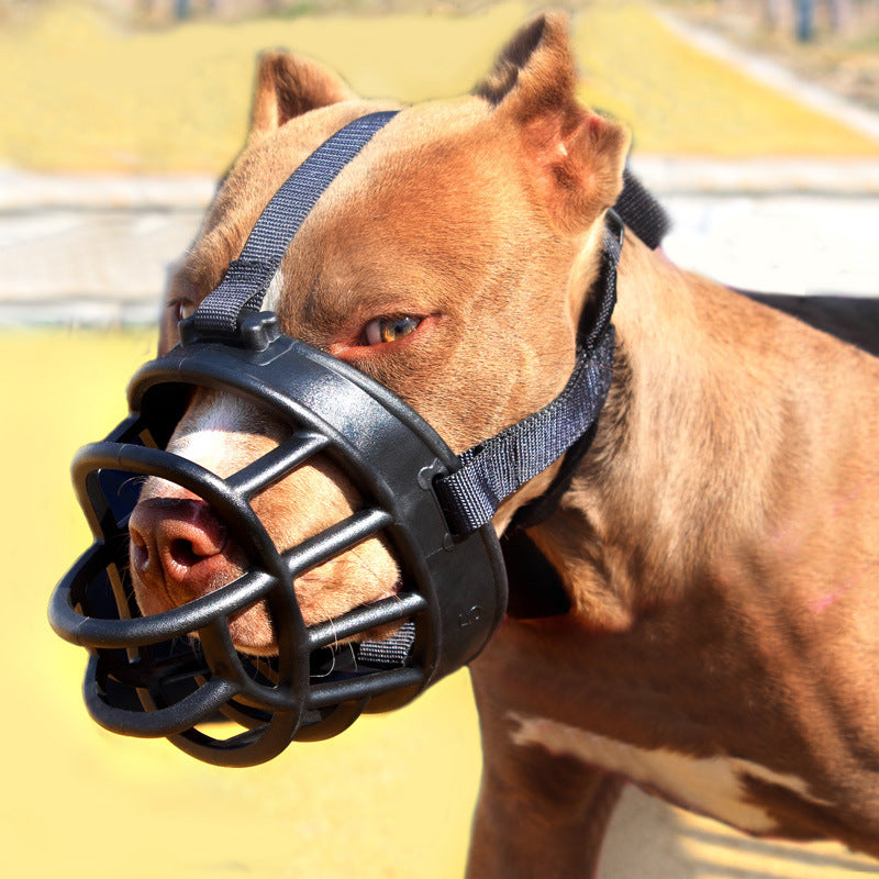 Adjustable Anti-Bite Dog Mouth Cover: Secure Your Space with Confidence