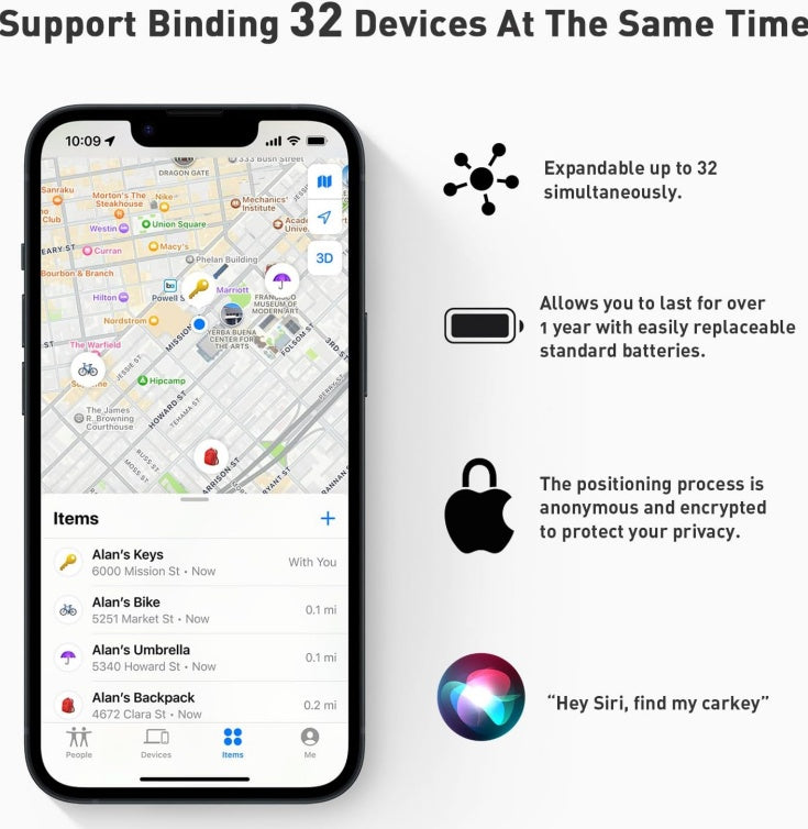 Compact Life Saver: Bluetooth Tracker for Keys, Wallets, and More