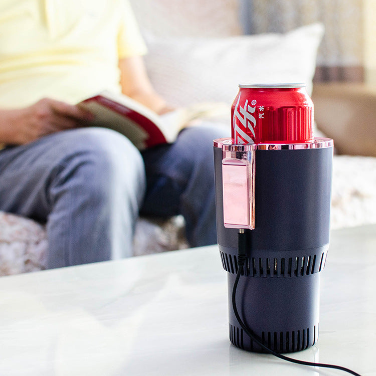 Smart Car Beverage Companion: Dual Heating & Cooling Solution for Your Travels
