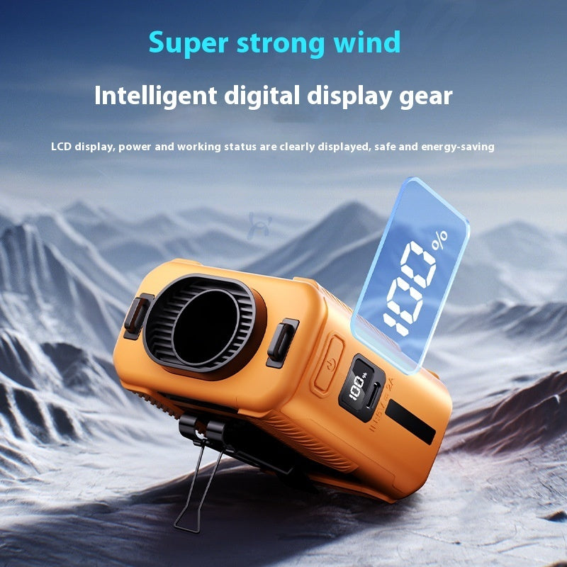 Waist-Mounted Cooling Fan: Stay Fresh on the Move