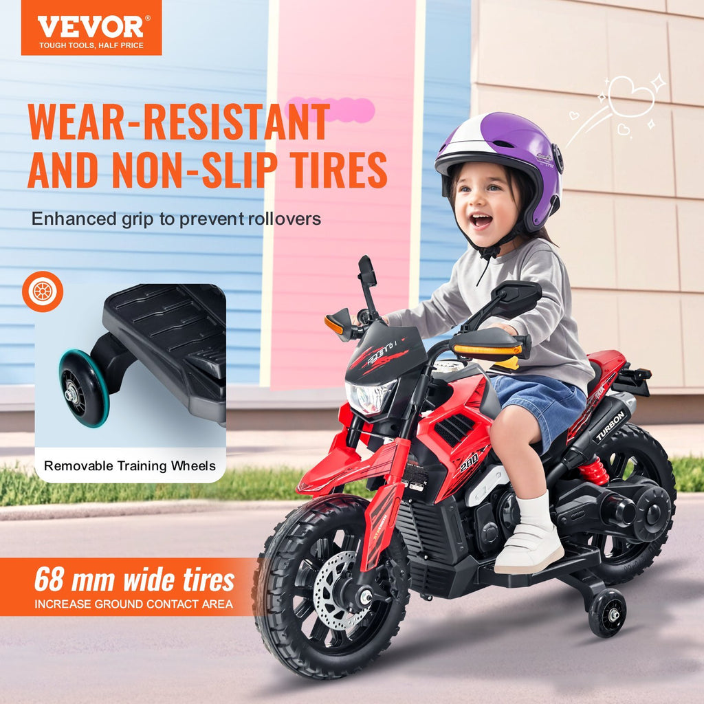 Festive Fun on Wheels: Electric Child Motorcycle