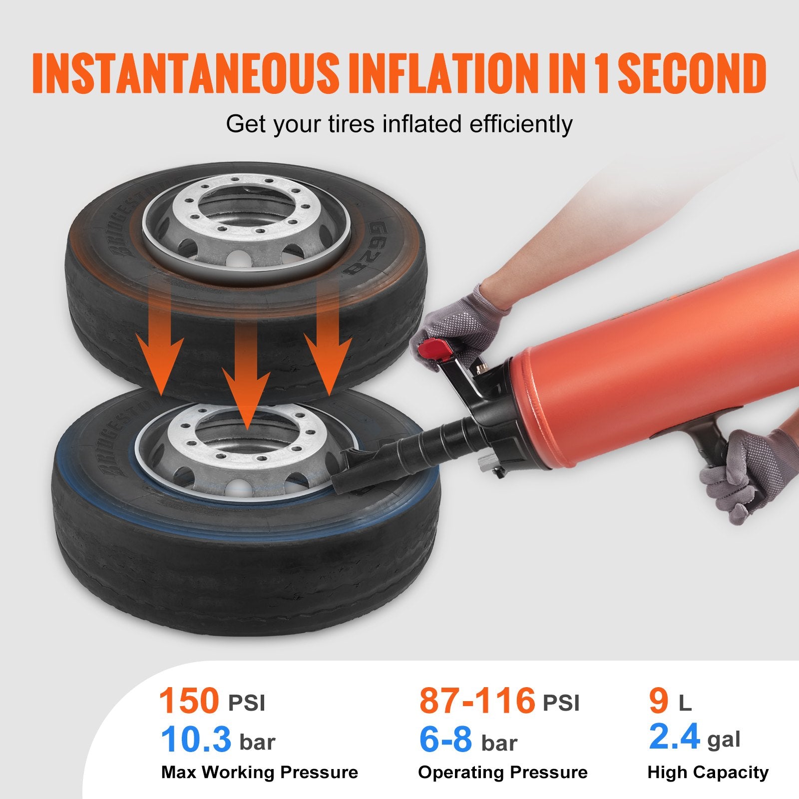 Rapid Tire Inflation Tool: Efficiently Seat and Inflate with Ease