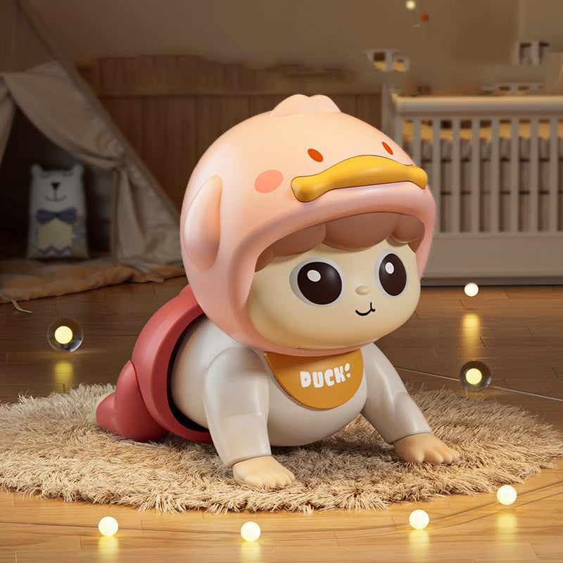 Baby’s First Crawl Pal: Interactive Cartoon Learning Toy