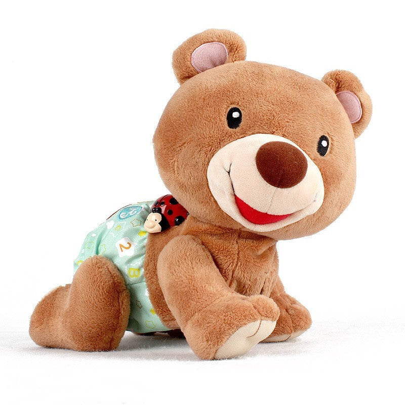 Baby's First Crawl Companion: Interactive Boo Bear Toy