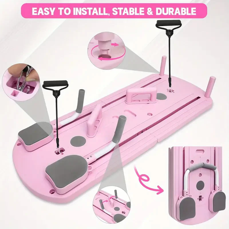 Portable Pilates & Ab Trainer: Elevate Your Home Fitness