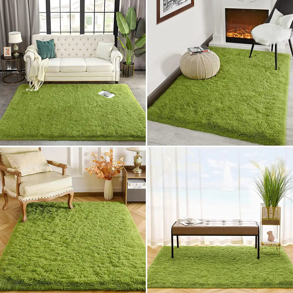 Luxurious Soft Area Rugs: Fluffy Rugs for Elegant Room Decor
