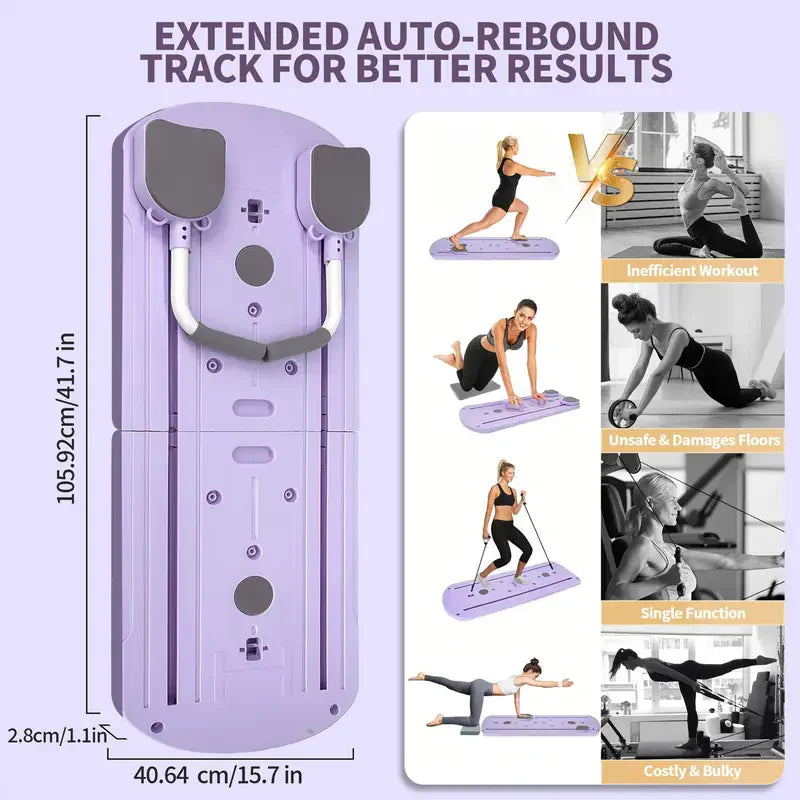 Portable Pilates & Ab Trainer: Elevate Your Home Fitness