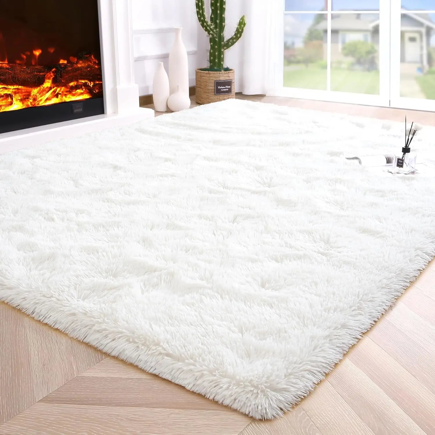 Luxurious Soft Area Rugs: Fluffy Rugs for Elegant Room Decor