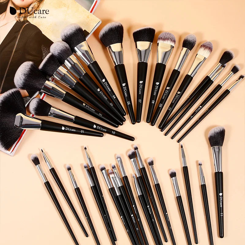 GlamBrush Collection: Professional Makeup Brush Set for Flawless Application