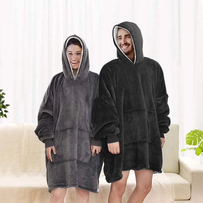 Plaid Fleece Blanket Hoodie: Ultimate Warmth and Style for Winter