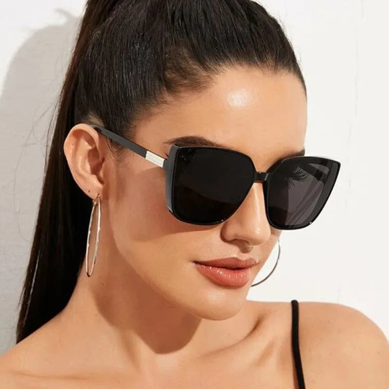 Chic Protection: UV400 Women’s Cat Eye Fashion Sunglasses