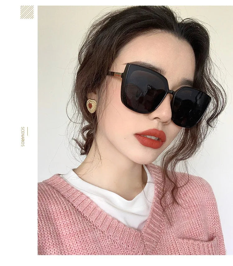 Chic Protection: UV400 Women’s Cat Eye Fashion Sunglasses