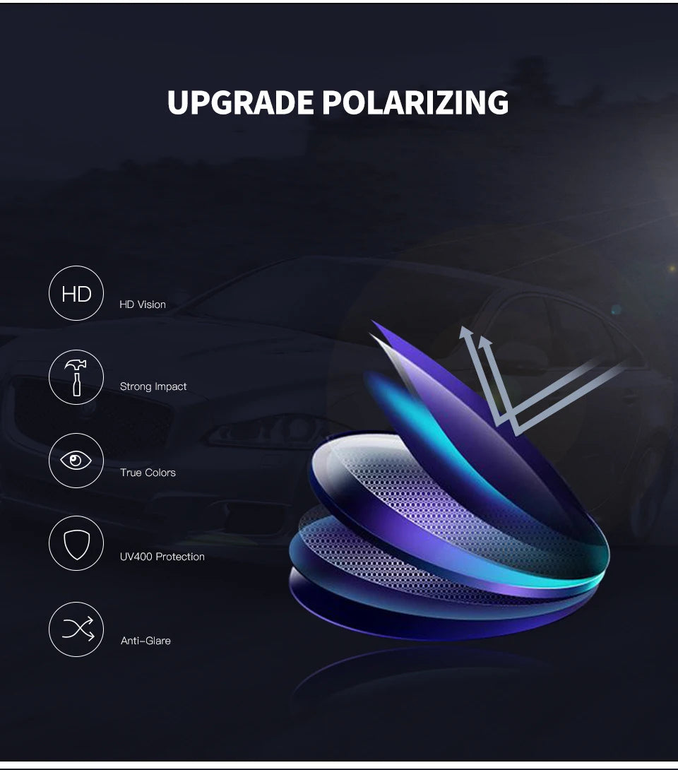 Men's Polarized Vintage Sunglasses: Stylish UV400 Protection for All