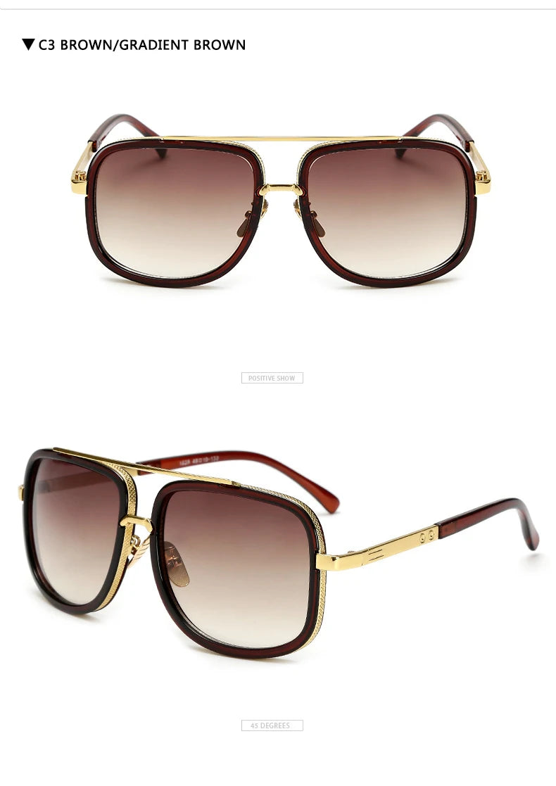 Bold Square Frame Sunglasses: Elevate Your Style with Retro Flair