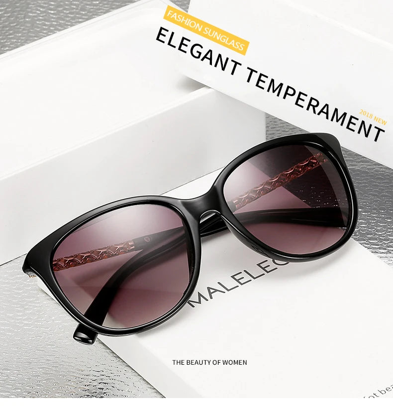 Oversized Luxury Sunglasses: Vintage Style with UV Protection