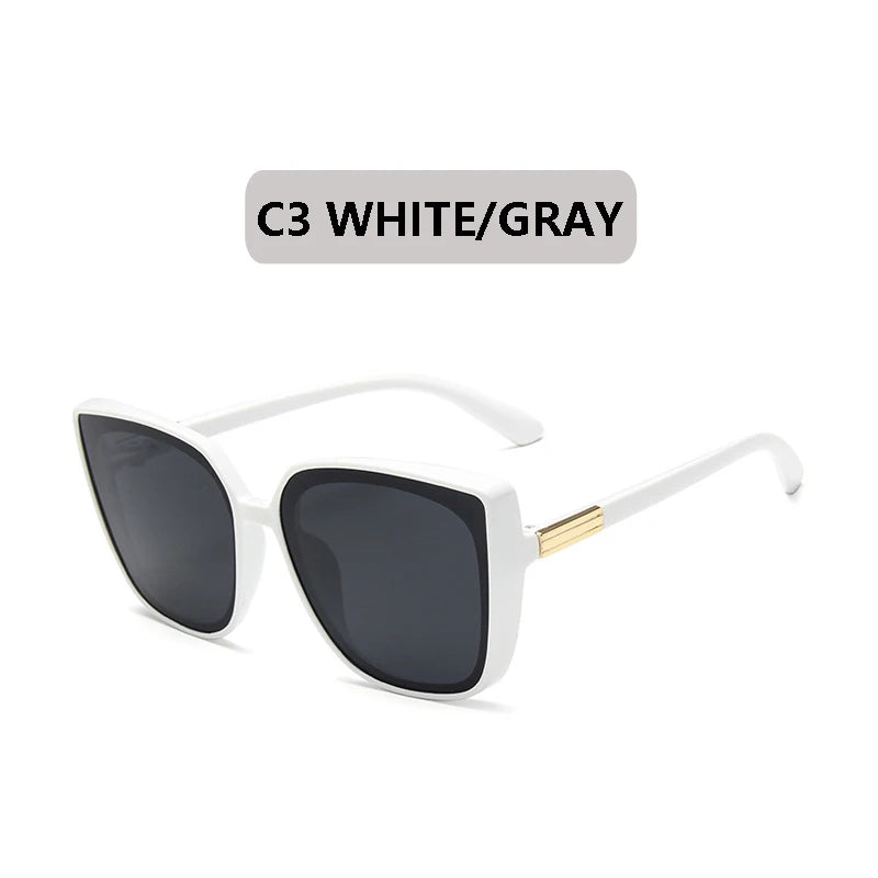 Chic Protection: UV400 Women’s Cat Eye Fashion Sunglasses