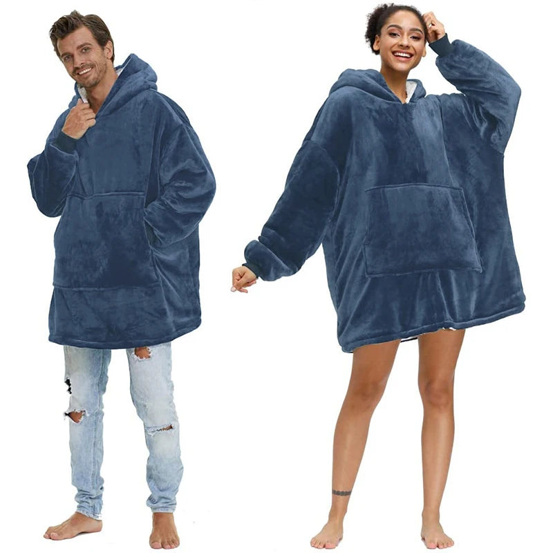 Plaid Fleece Blanket Hoodie: Ultimate Warmth and Style for Winter