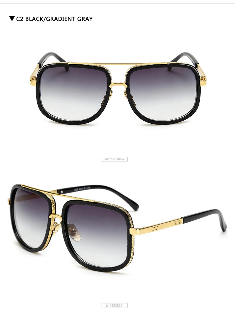 Bold Square Frame Sunglasses: Elevate Your Style with Retro Flair