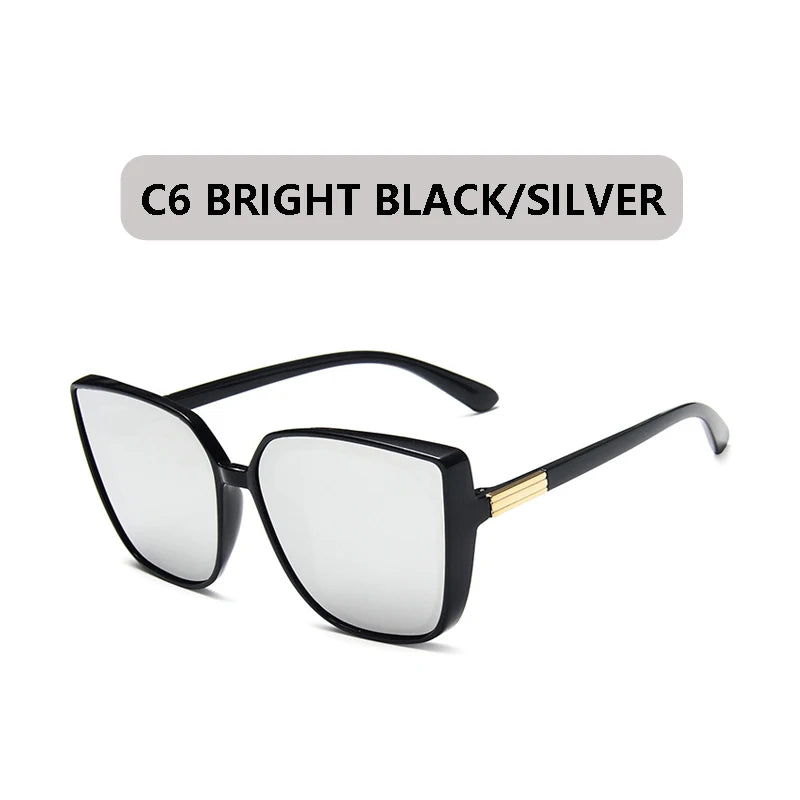 Chic Protection: UV400 Women’s Cat Eye Fashion Sunglasses