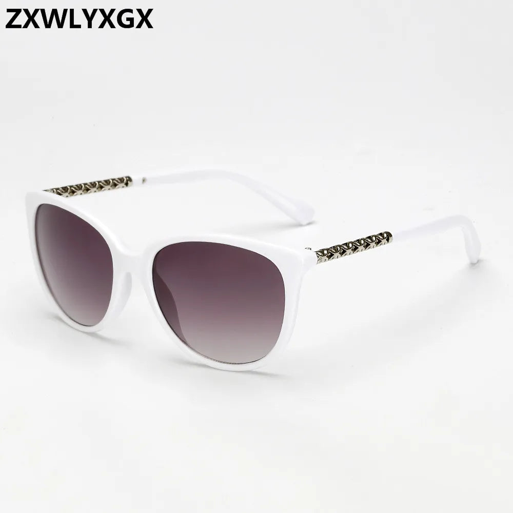 Oversized Luxury Sunglasses: Vintage Style with UV Protection
