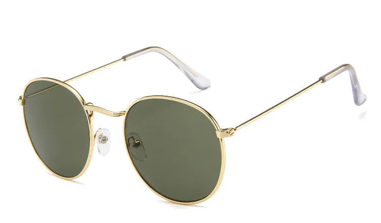 Retro Oval Sunglasses for Men: Vintage Shades