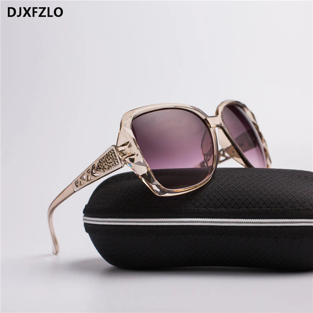 Fashion Square Sunglasses Women Luxury Brand Big Purple Sun Glasses Female Mirror Shades Ladies Oculos De Sol Feminino