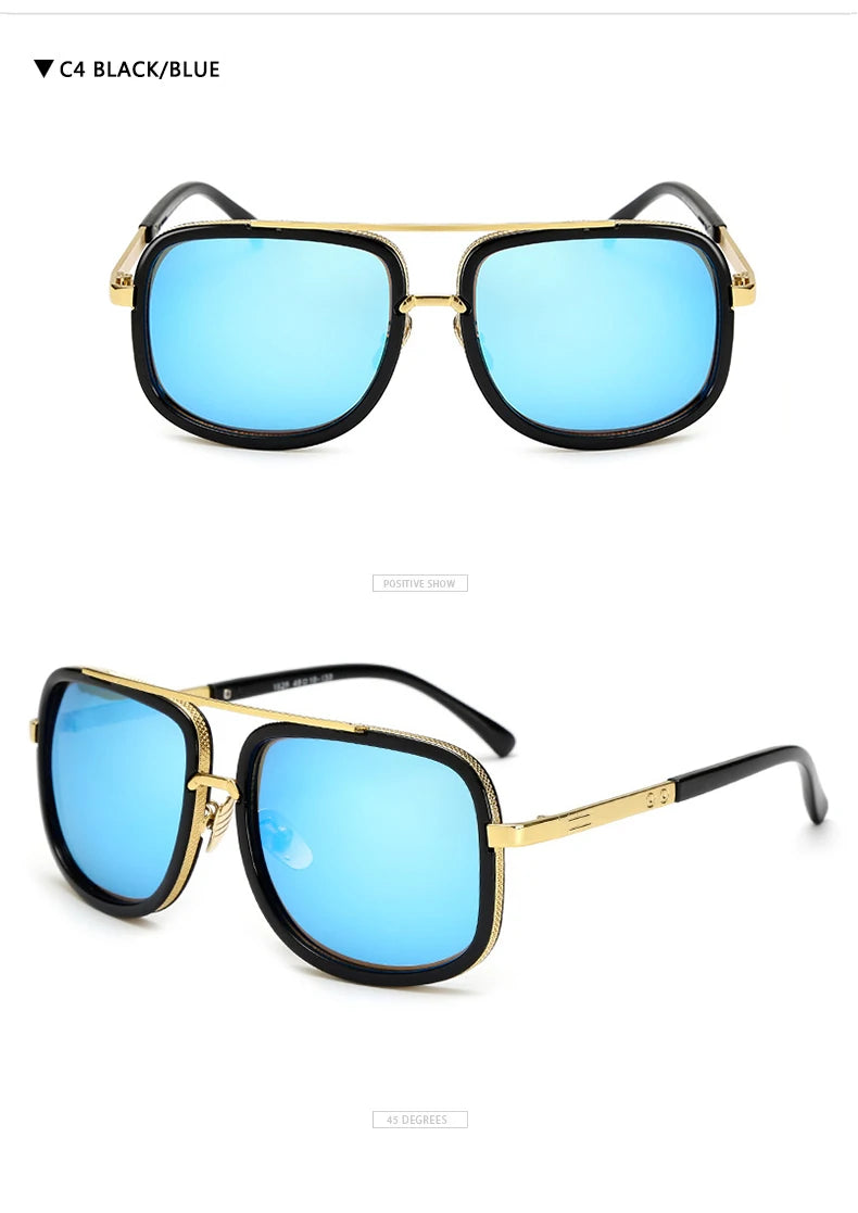 Bold Square Frame Sunglasses: Elevate Your Style with Retro Flair