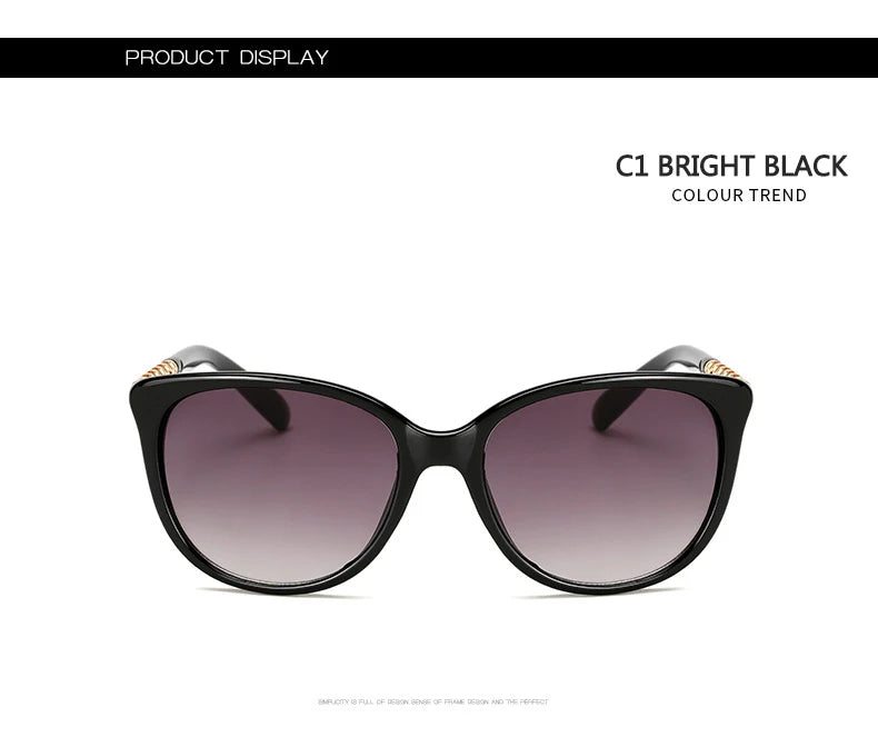 Oversized Luxury Sunglasses: Vintage Style with UV Protection