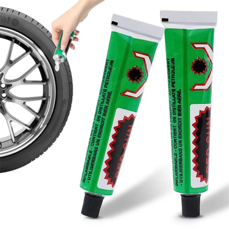 Puncture Repair Solution: 1-10 Pcs Tire Patching Glue for Inner Tubes