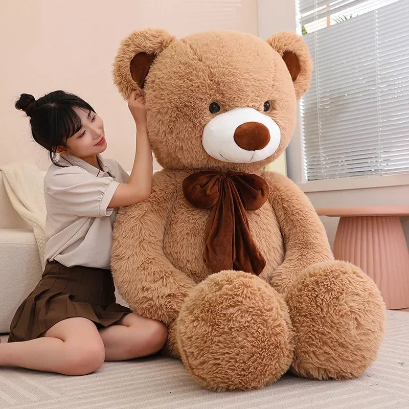Cuddly Comfort: Giant Stuffed Bear Plush Toy in 5 Vibrant Colors