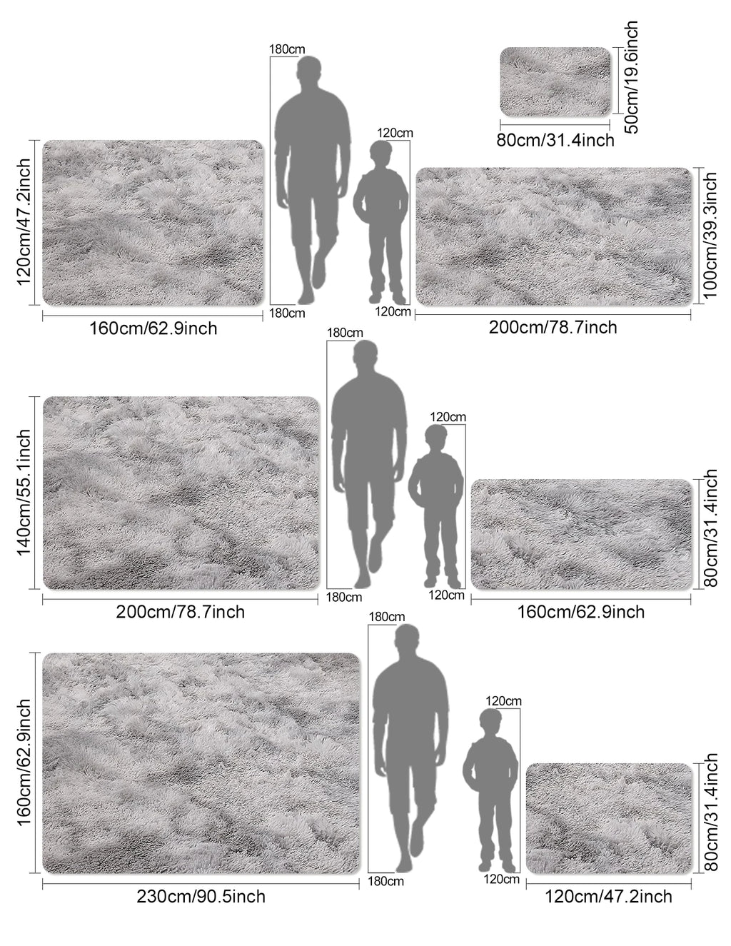 Fuzzy Area Rug for Versatile Living: Create a Warm and Inviting Atmosphere