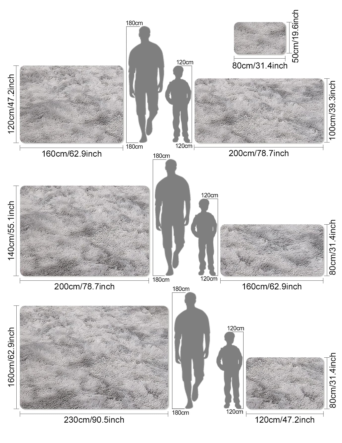 Fuzzy Area Rug for Versatile Living: Create a Warm and Inviting Atmosphere