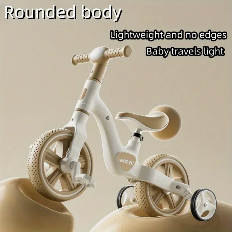 Adventure Rider: Adjustable Balance Bike with Training Wheels