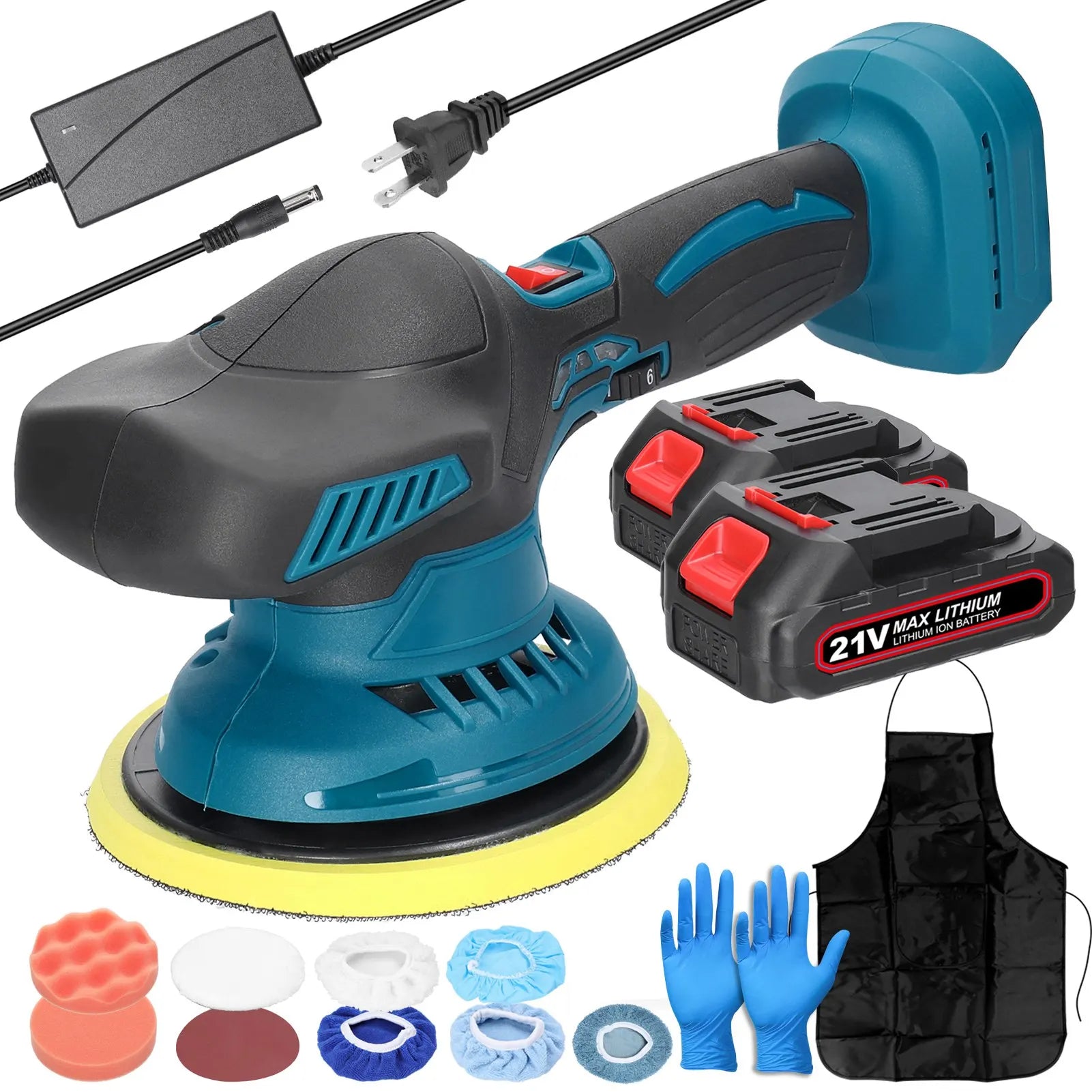 ShineMaster: Versatile Cordless Polisher for a Flawless Finish