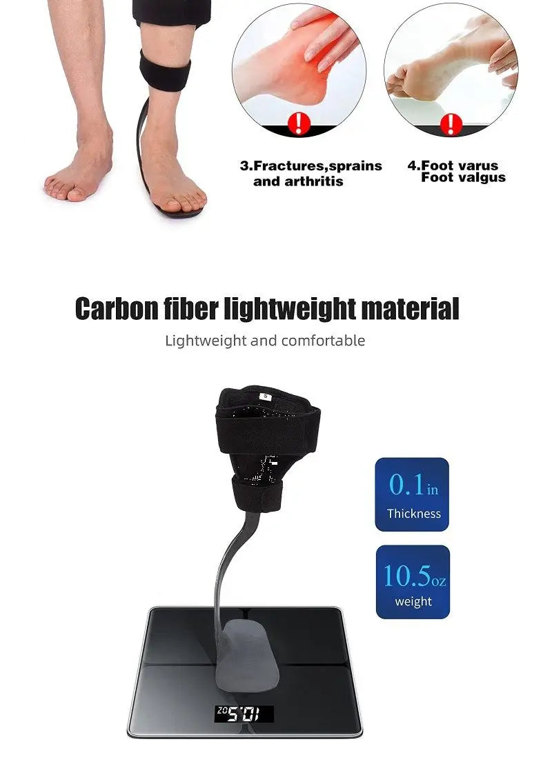 Carbon Fiber Foot Drop Orthosis: Effective Support for Stroke Rehabilitation