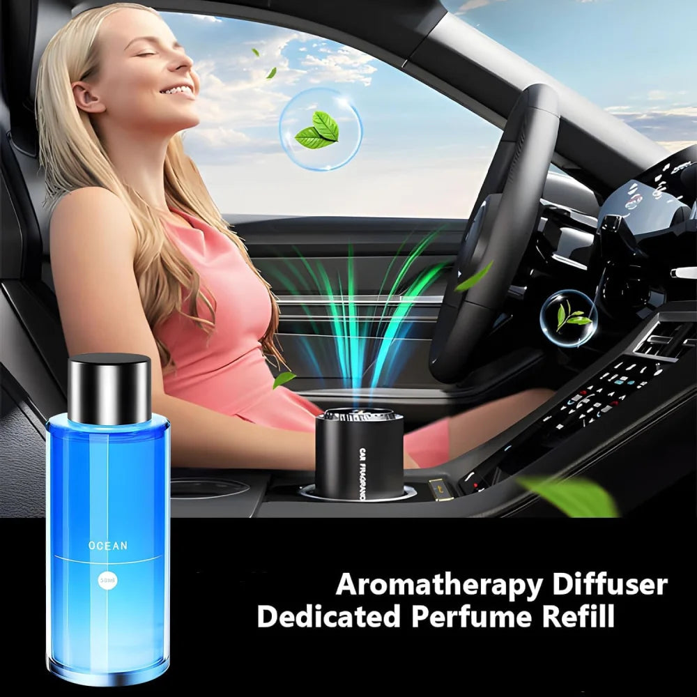 Soothing Drive Enhancer: Refillable USB Essential Oil Air Freshener for Ultimate Relaxation