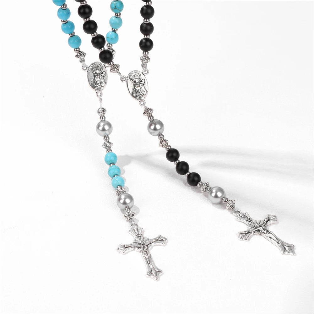 Faithful Protection Bracelet: Cross Pendant for Spiritual Strength