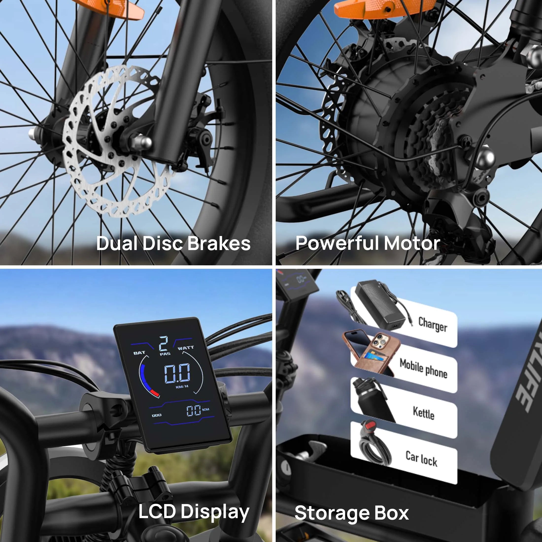 Ultimate Adventure E-Bike: Conquer Any Terrain Effortlessly