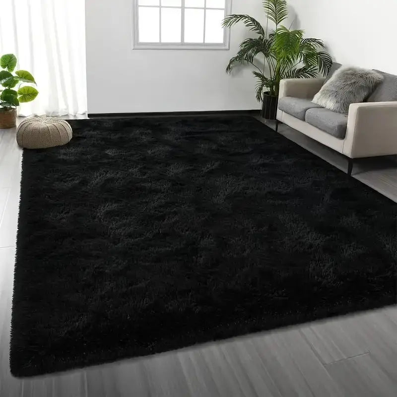 Fuzzy Area Rug for Versatile Living: Create a Warm and Inviting Atmosphere